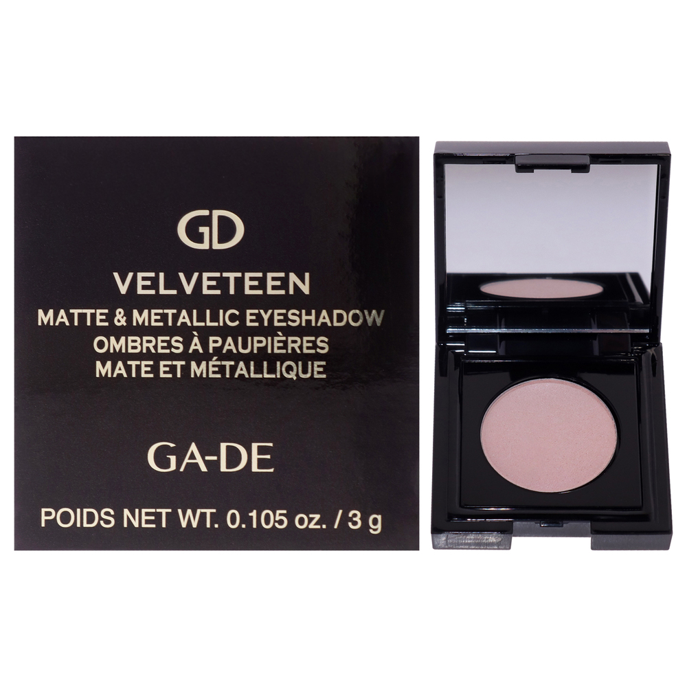 Velveteen Matte and Metallic Eyeshadow - 228 Natural by GA-DE Women 0.105 oz
